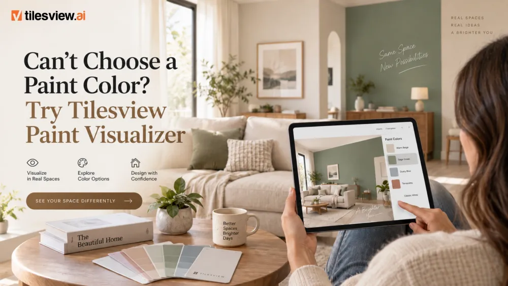 Ne možete odabrati boju laka? Isprobajte Tilesview Paint Visualizer