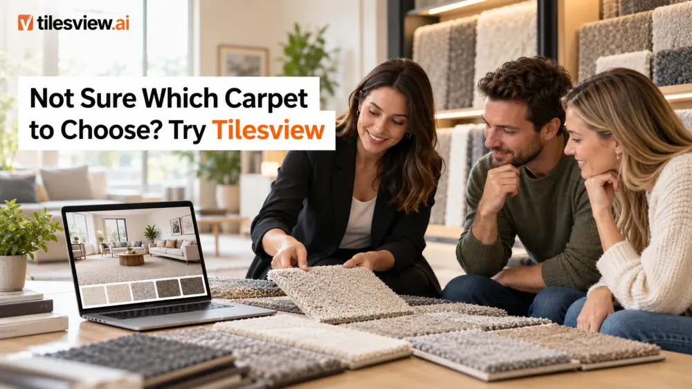 Niste sigurni koji tepih odgovara vašoj sobi? Isprobajte Tilesview